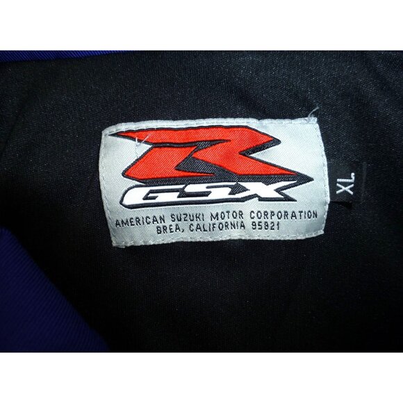 Suzuki GSX-R Blue Windbreaker Jacket XL - Picture 3 of 9